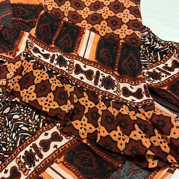 💫 HP 💫 NWTS FREE PEOPLE ROSALIE BELL SLEEVE BLOUSE (L) - Picture 10 of 13